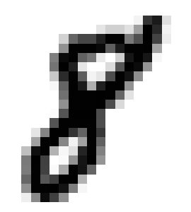 Original handwritten digit image